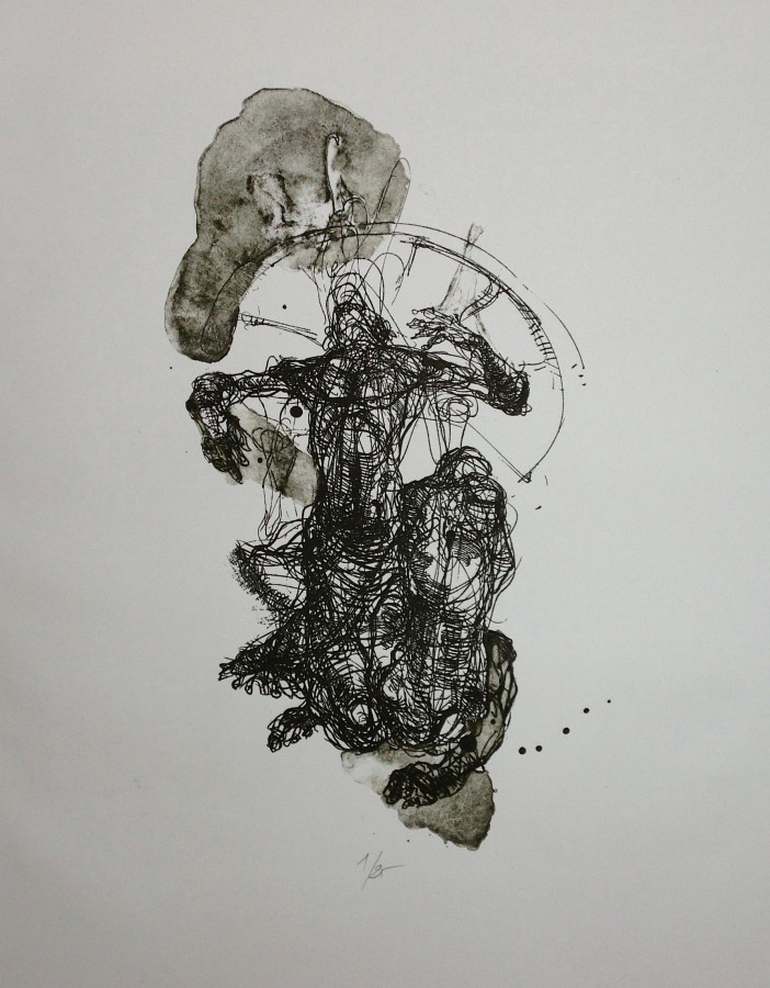 The Pilgrim VII - lithography