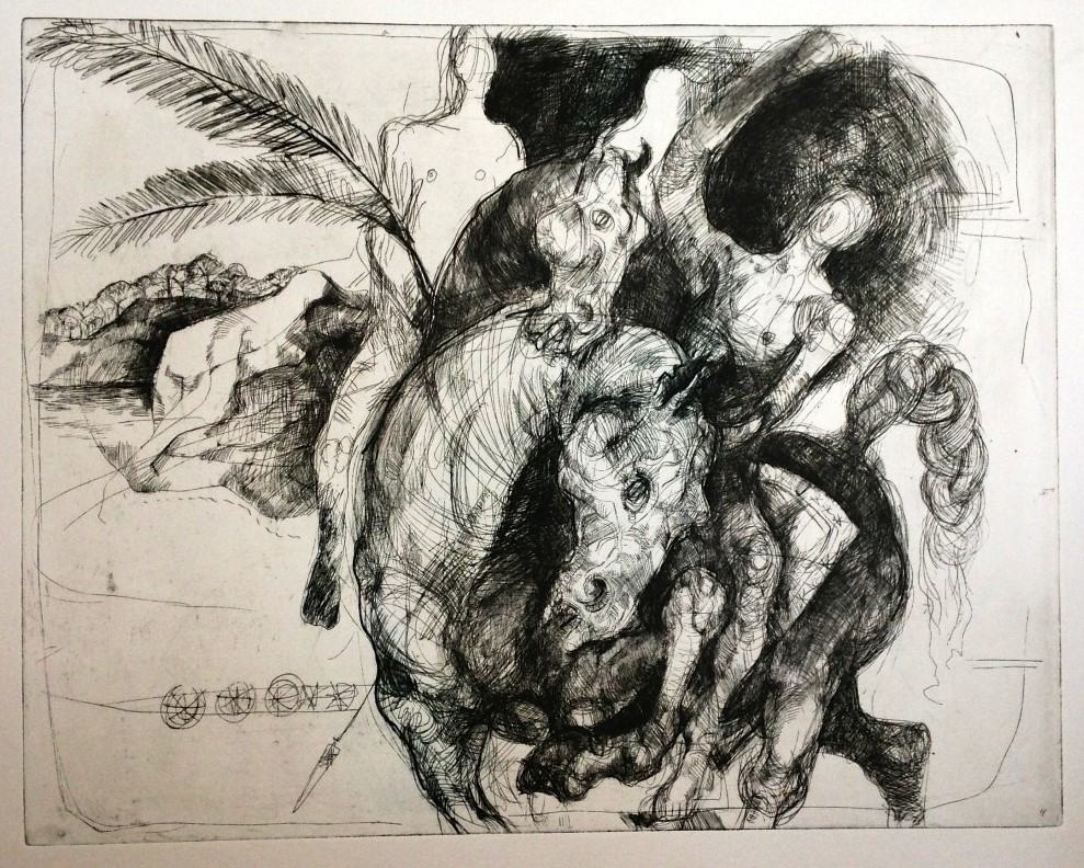 Knights - intaglio